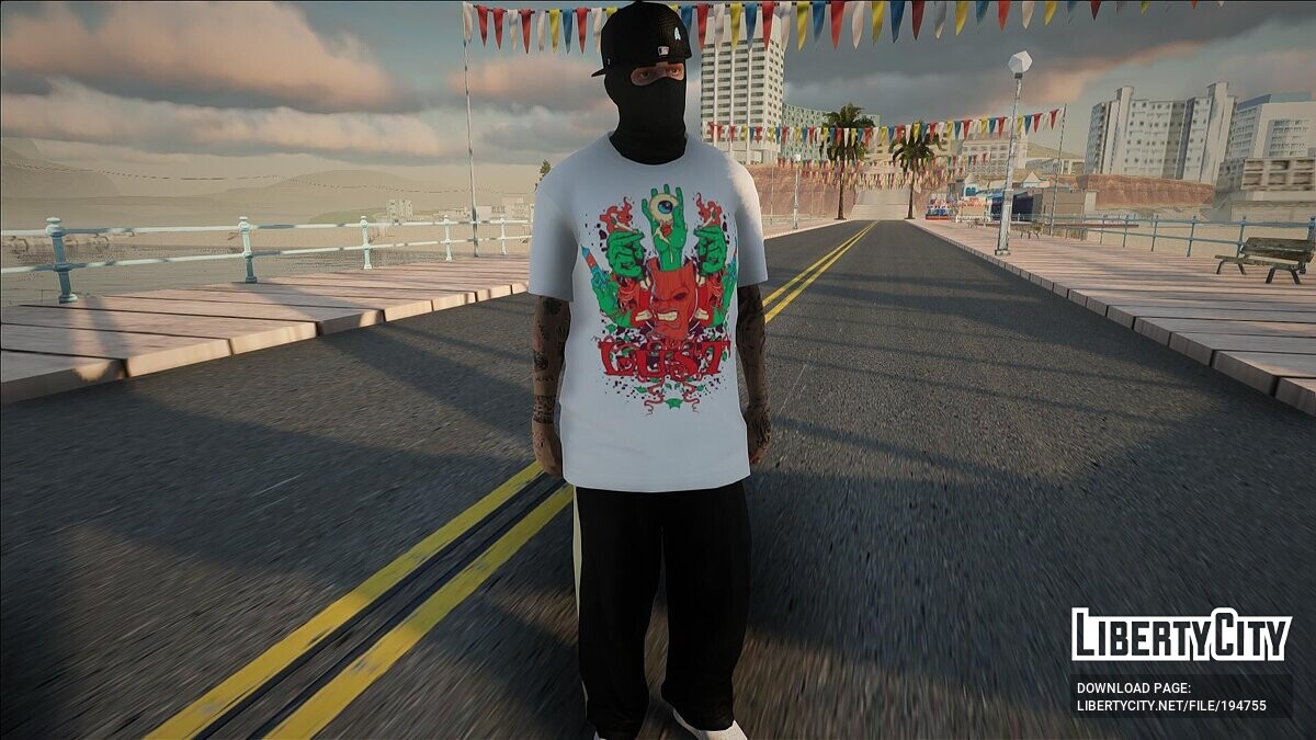 Download Guy in a balaclava (Fashion Prints) for GTA San Andreas