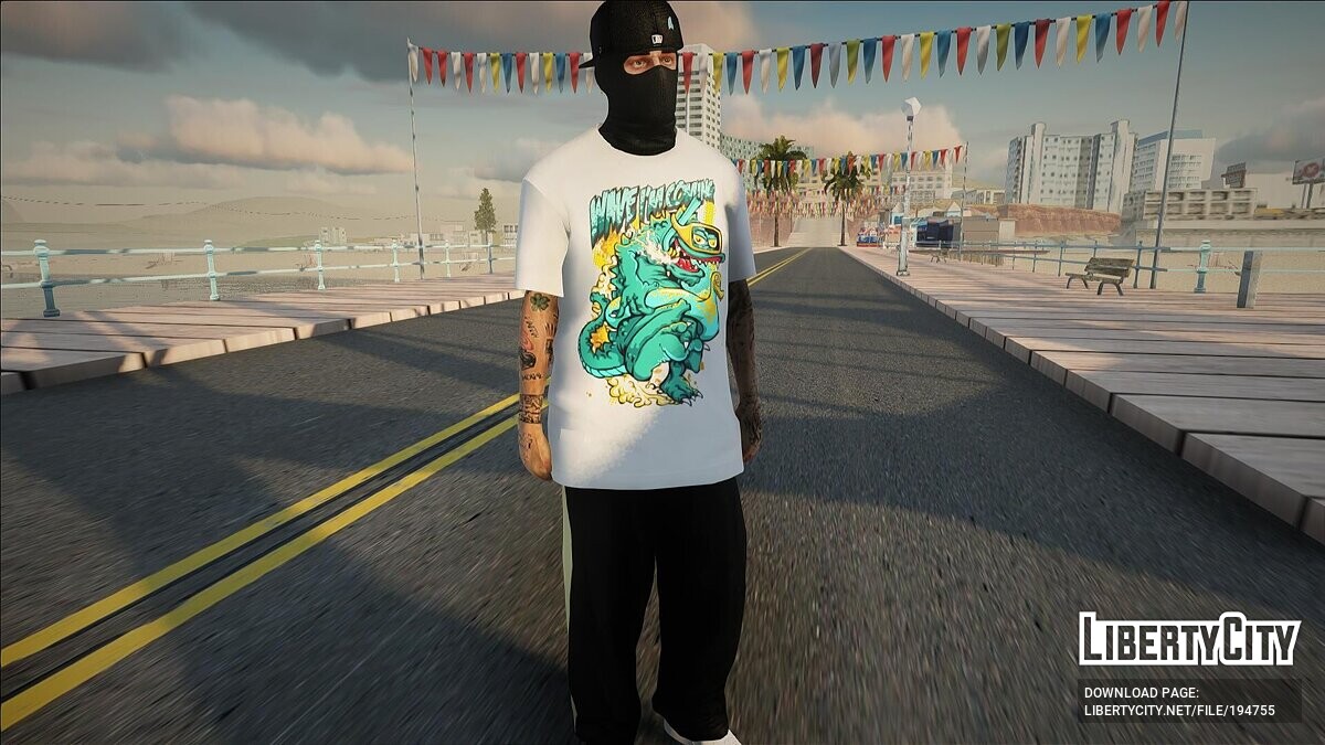 Download Guy in a balaclava (Fashion Prints) for GTA San Andreas