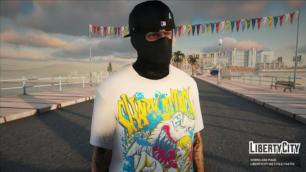 Download Guy in a balaclava (Fashion Prints) for GTA San Andreas