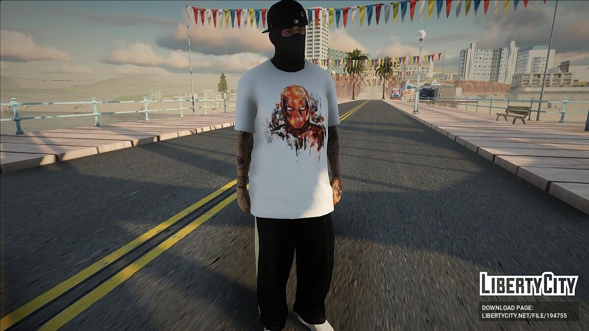 Download Guy in a balaclava (Fashion Prints) for GTA San Andreas