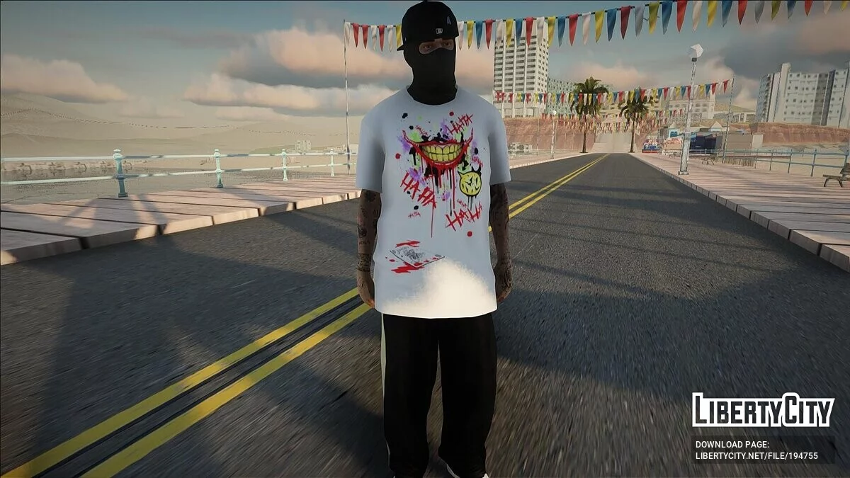 Typ in Sturmhaube (Fashion Prints) / GTA San Andreas