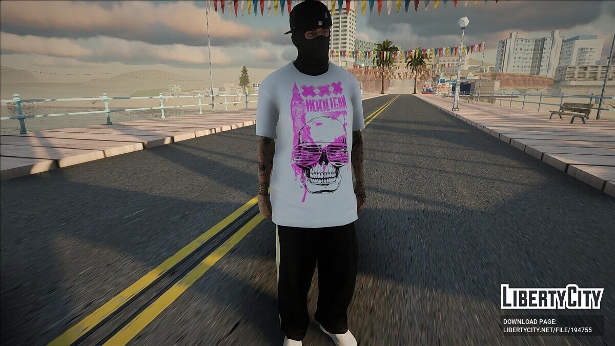 Download Guy in a balaclava (Fashion Prints) for GTA San Andreas