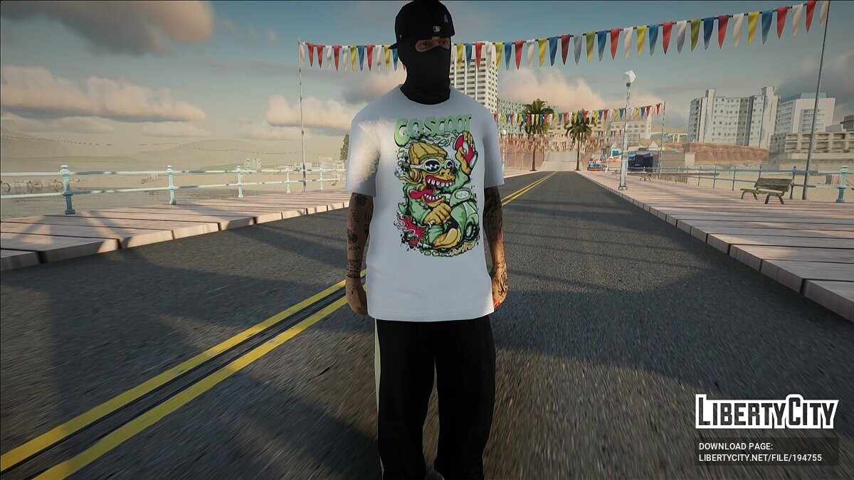 Download Guy in a balaclava (Fashion Prints) for GTA San Andreas