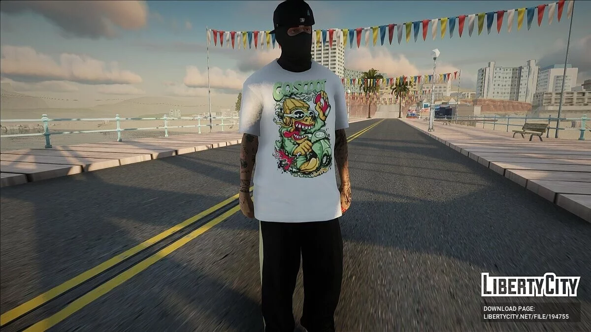 Typ in Sturmhaube (Fashion Prints) / GTA San Andreas