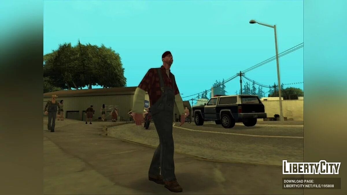 Koleksi skin dari versi beta (Billy's Beta Pack) / GTA San Andreas
