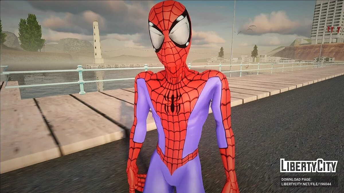 Spider-Man from Ultimate Spider-Man 2005 / GTA San Andreas