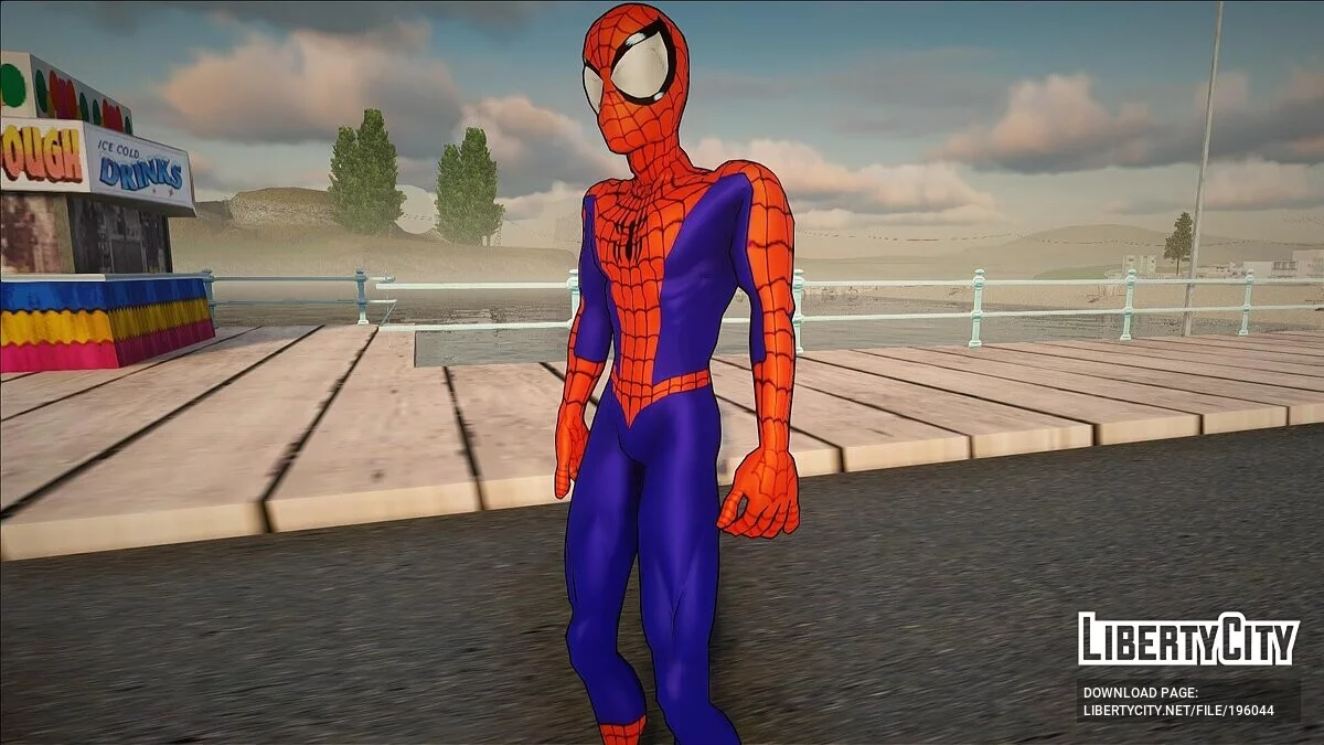 Spider-Man from Ultimate Spider-Man 2005 / GTA San Andreas