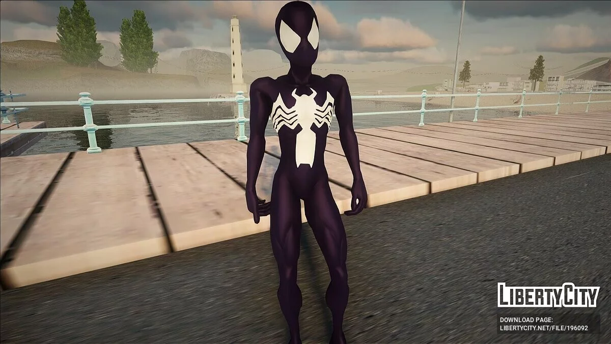 Costume noir d'Ultimate Spider-Man 2005 / GTA San Andreas