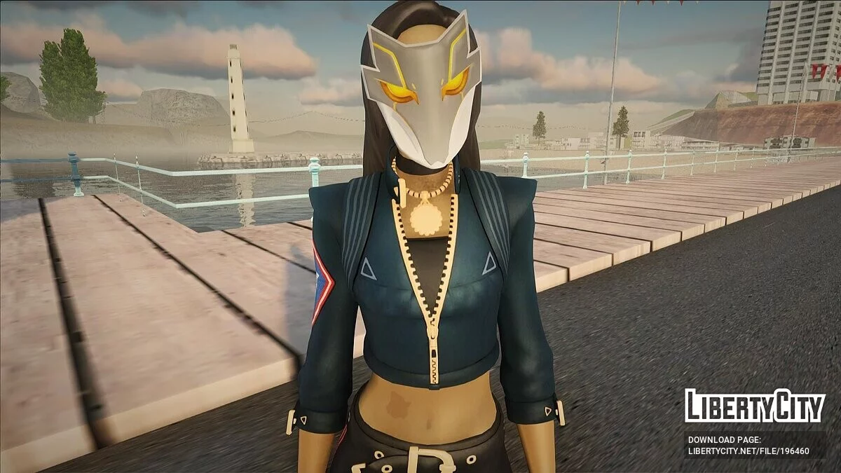 来自 Fortnite 的 Chica / GTA San Andreas