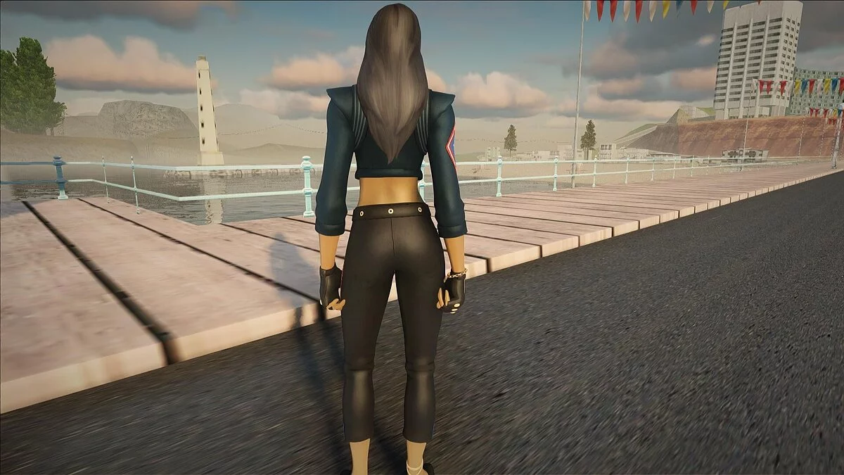 来自 Fortnite 的 Chica / GTA San Andreas