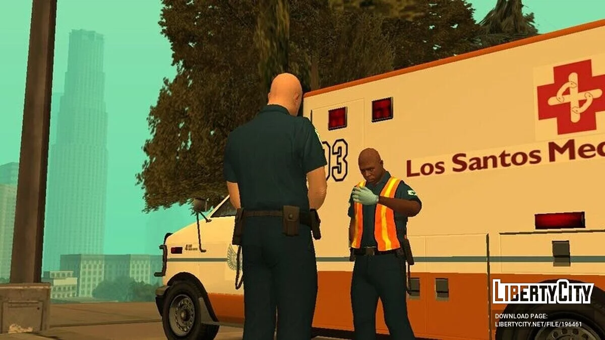 来自 GTA Online 的医疗人员 / GTA San Andreas