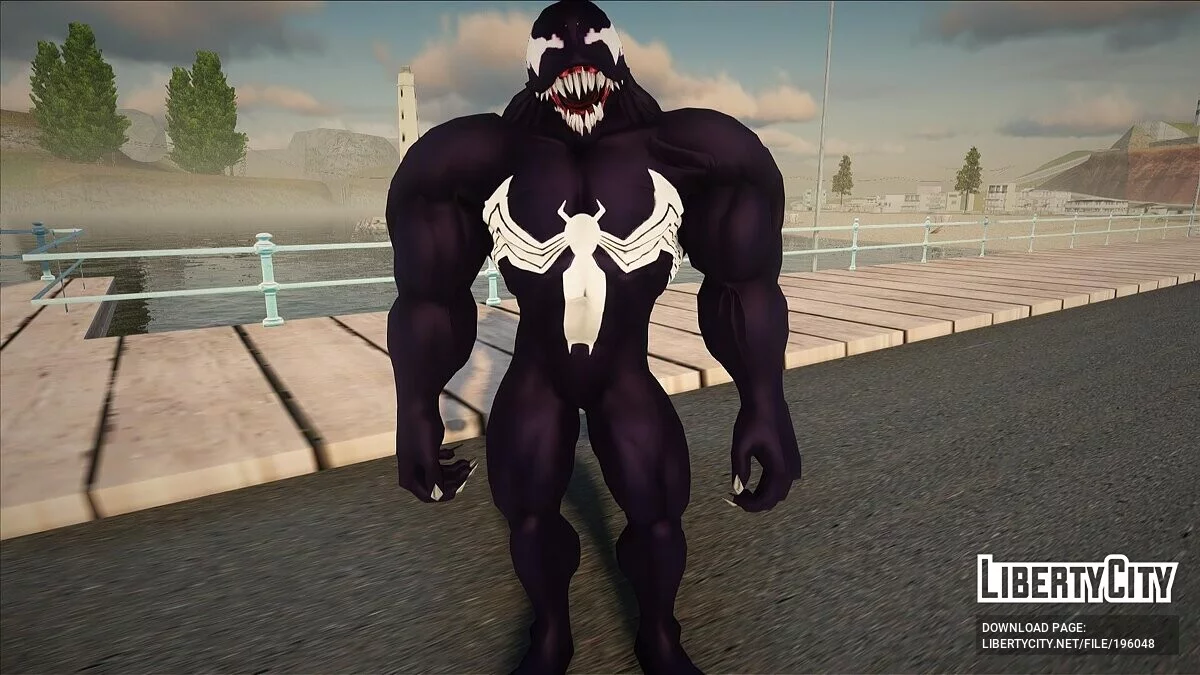 Venom from Ultimate Spider-Man 2005 / GTA San Andreas
