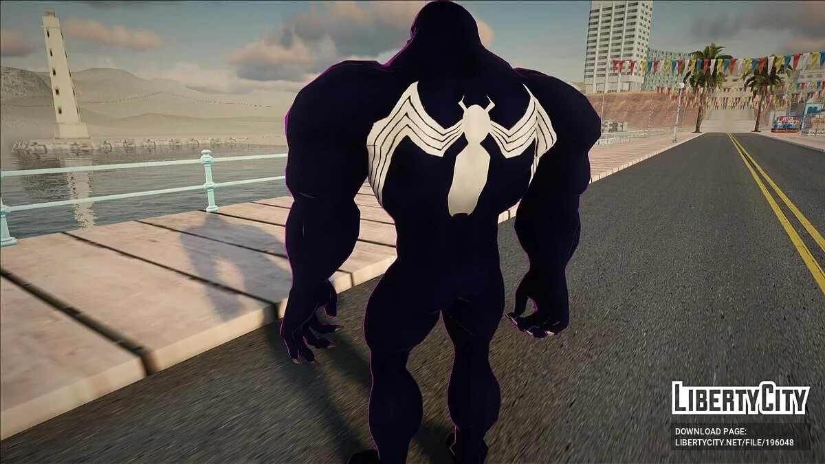 Venom from Ultimate Spider-Man 2005 / GTA San Andreas