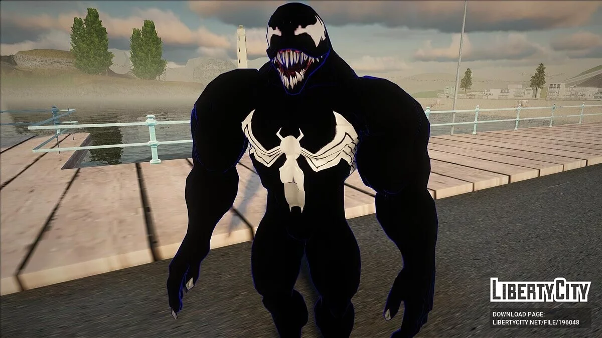 Venom from Ultimate Spider-Man 2005 / GTA San Andreas