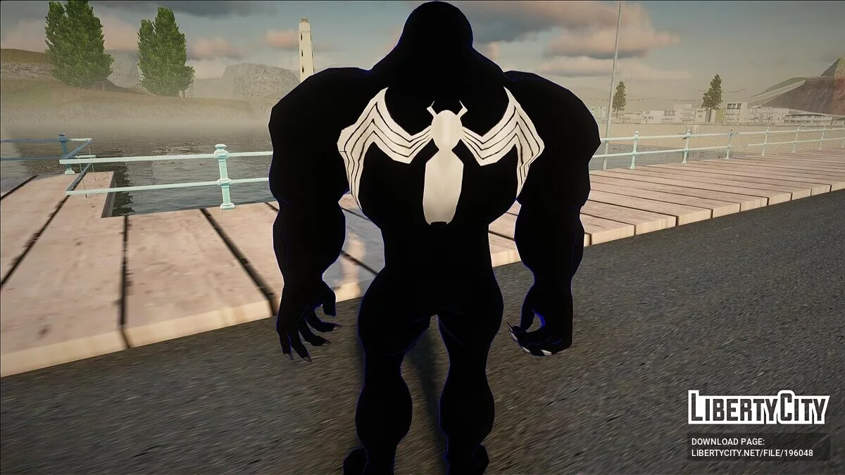 Venom from Ultimate Spider-Man 2005 / GTA San Andreas