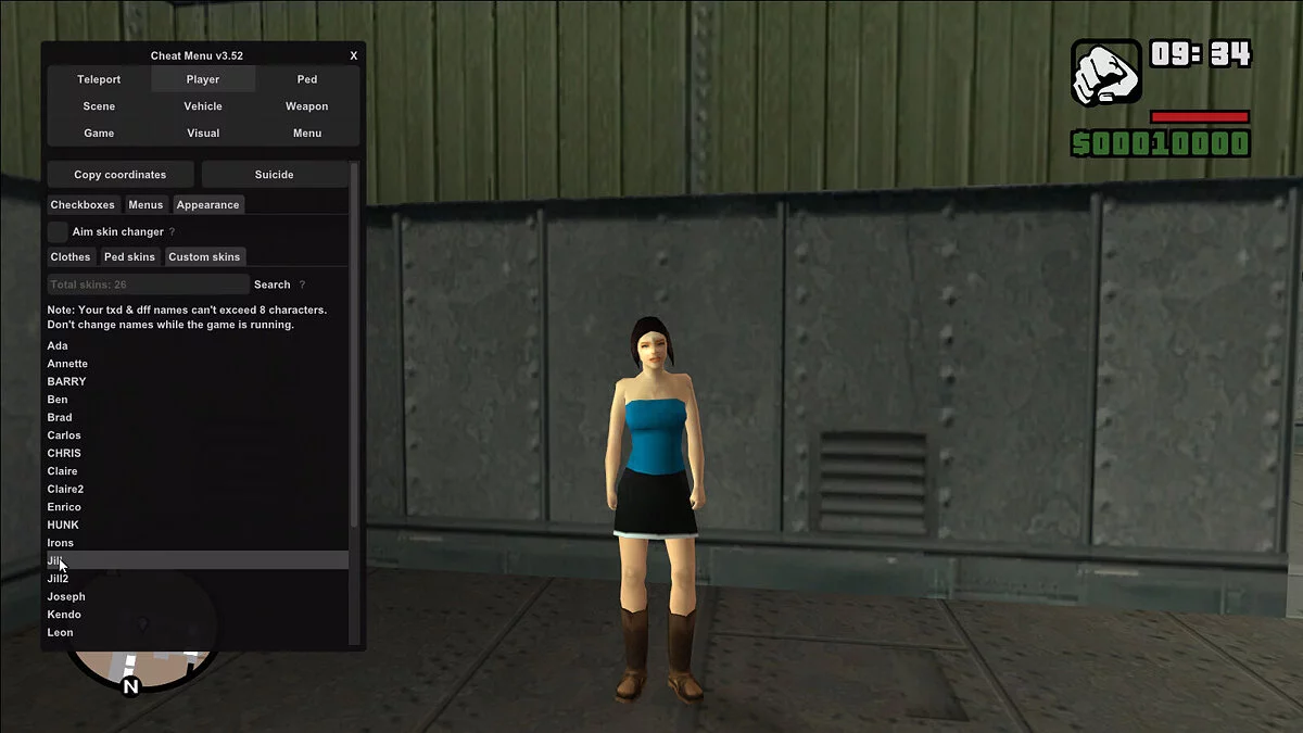 生化危机皮肤(SA 风格) / GTA San Andreas