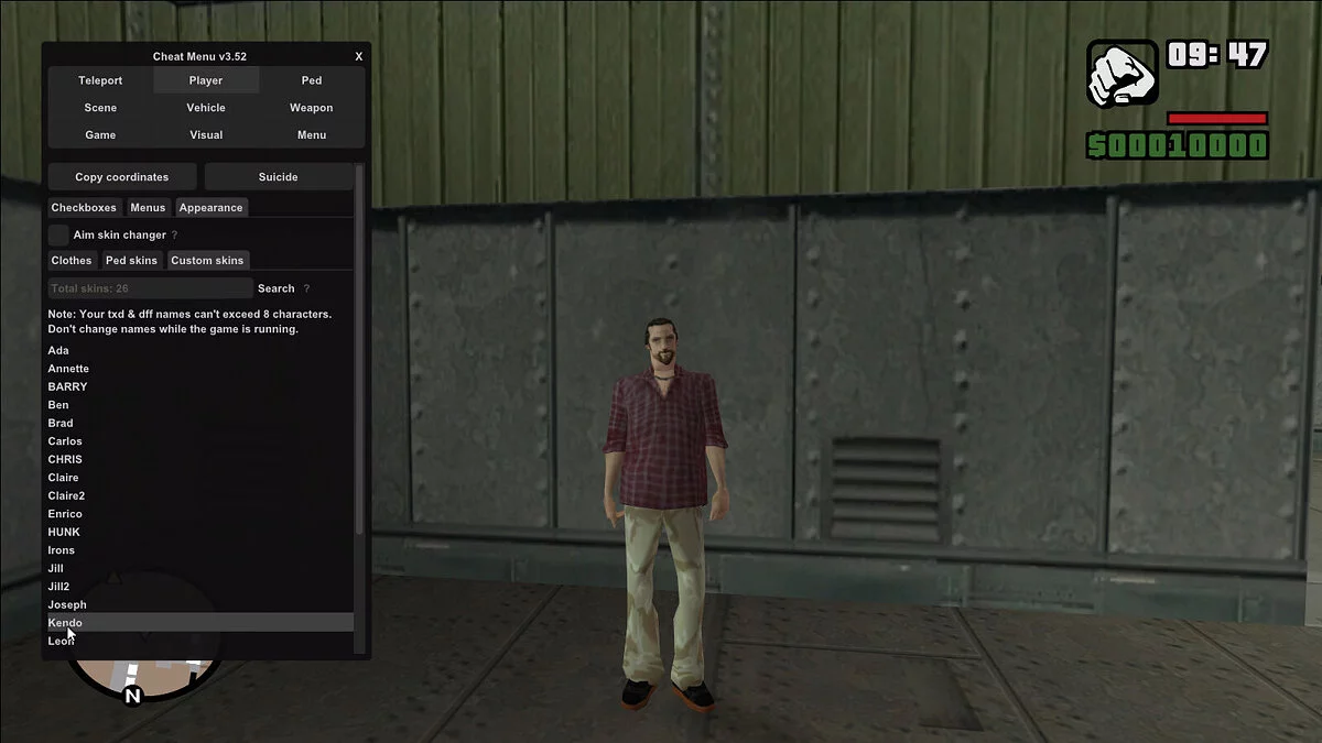 生化危机皮肤(SA 风格) / GTA San Andreas
