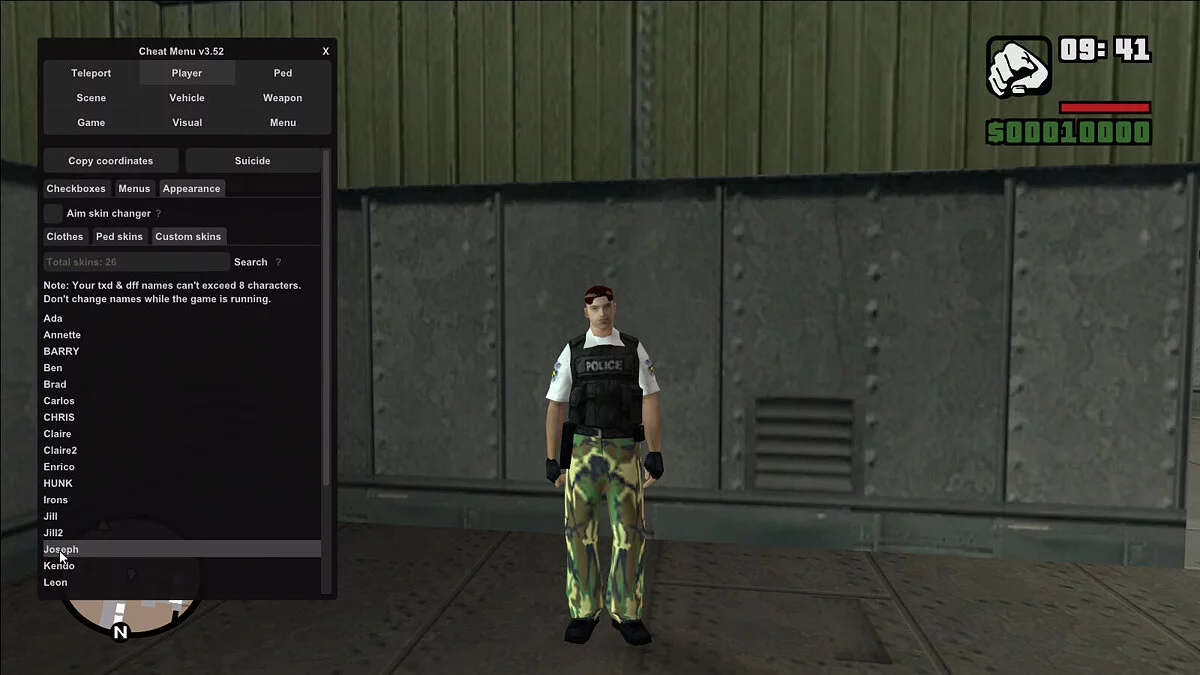 生化危机皮肤(SA 风格) / GTA San Andreas