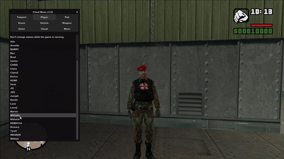 生化危机皮肤(SA 风格) / GTA San Andreas