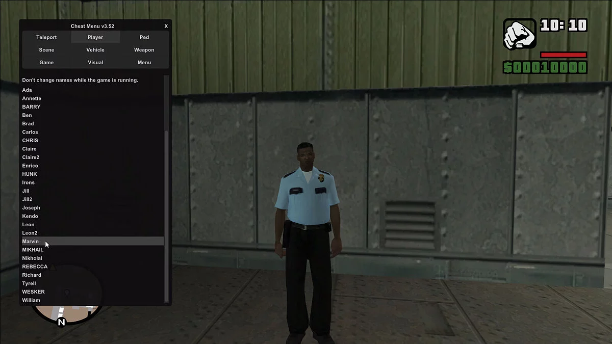 生化危机皮肤(SA 风格) / GTA San Andreas