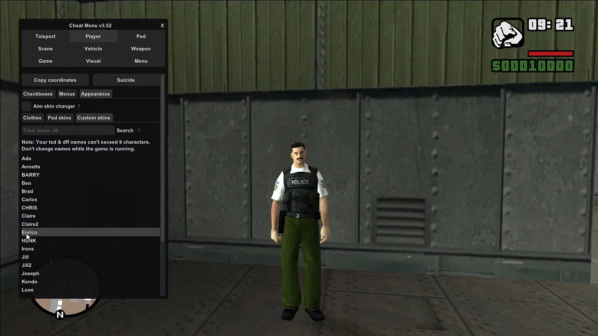 生化危机皮肤(SA 风格) / GTA San Andreas