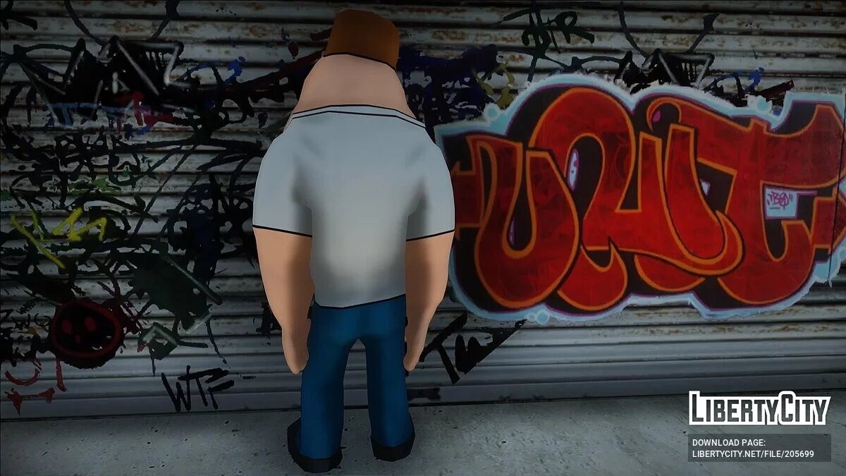 Skinsammlung aus M/S Family Guy / GTA San Andreas