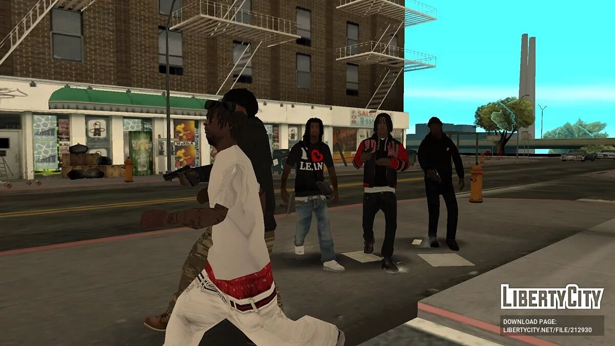 Chiraq Gangs Skinpack / GTA San Andreas