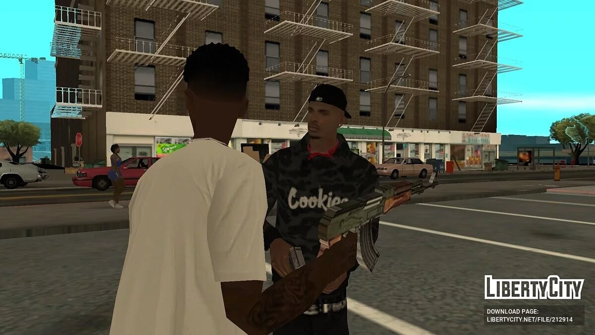 N.Y Bloods Skin Paketi / GTA San Andreas