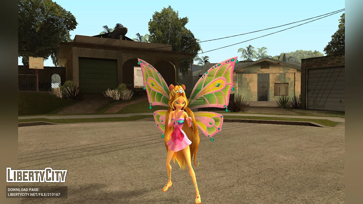 DDR Winx Club Full Characters pack / GTA San Andreas