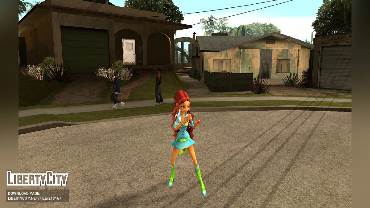 DDR Winx Club Full Characters pack / GTA San Andreas
