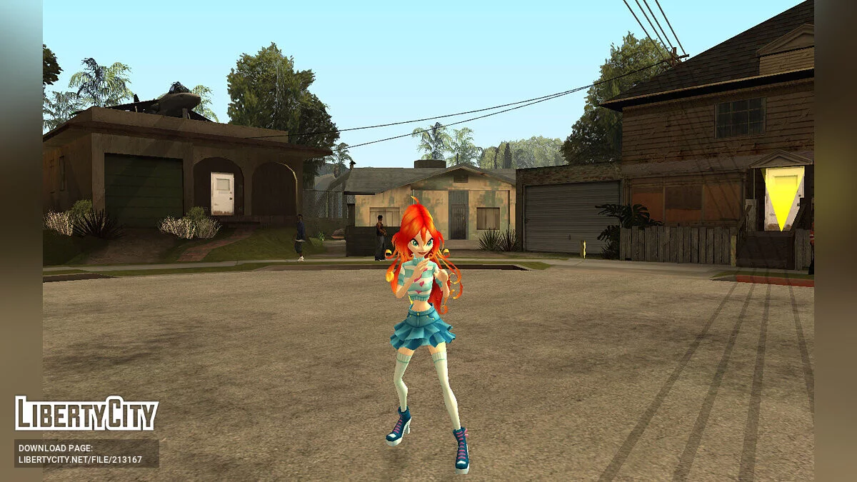 DDR Winx Club Full Characters pack / GTA San Andreas
