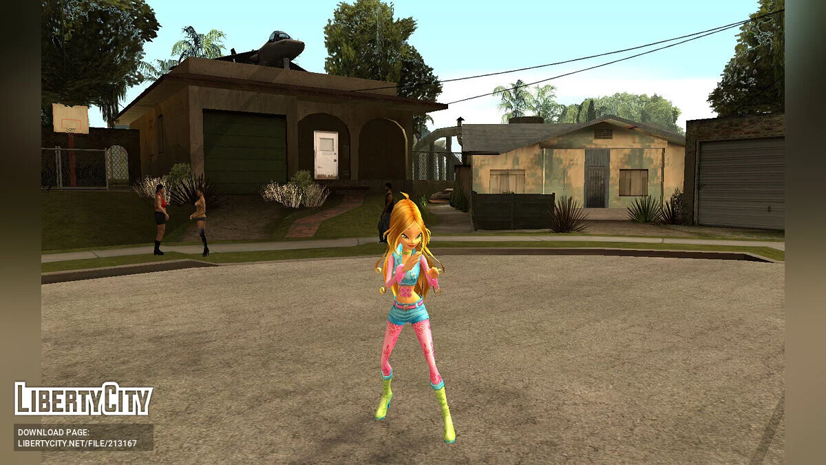 DDR Winx Club Full Characters pack / GTA San Andreas