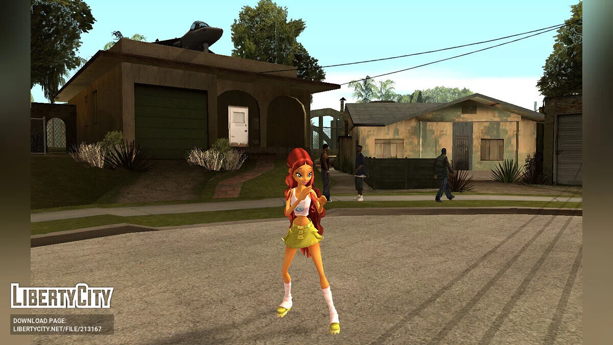 DDR Winx Club Full Characters pack / GTA San Andreas