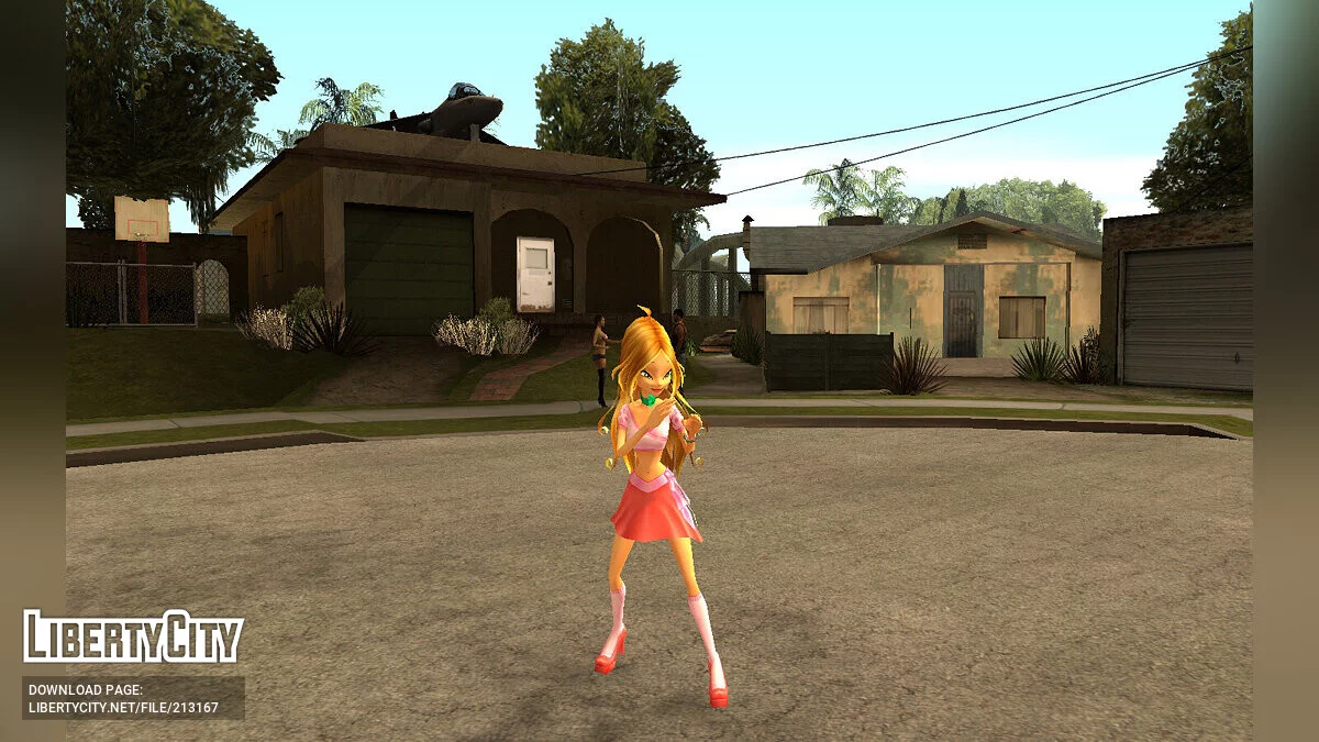 DDR Winx Club Full Characters pack / GTA San Andreas