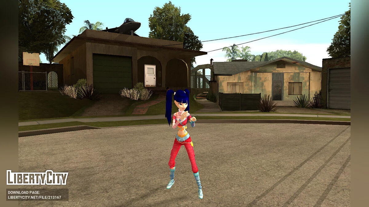 DDR Winx Club Full Characters pack / GTA San Andreas