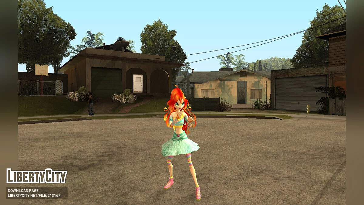 DDR Winx Club Full Characters pack / GTA San Andreas
