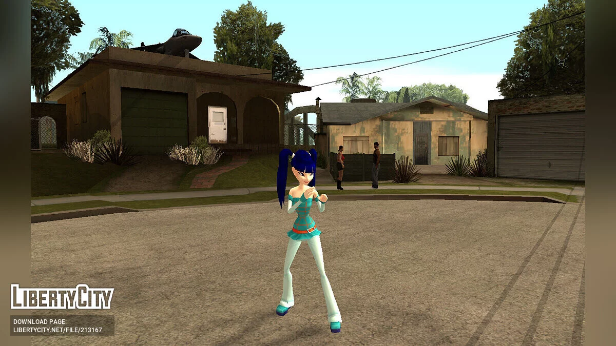 DDR Winx Club Full Characters pack / GTA San Andreas
