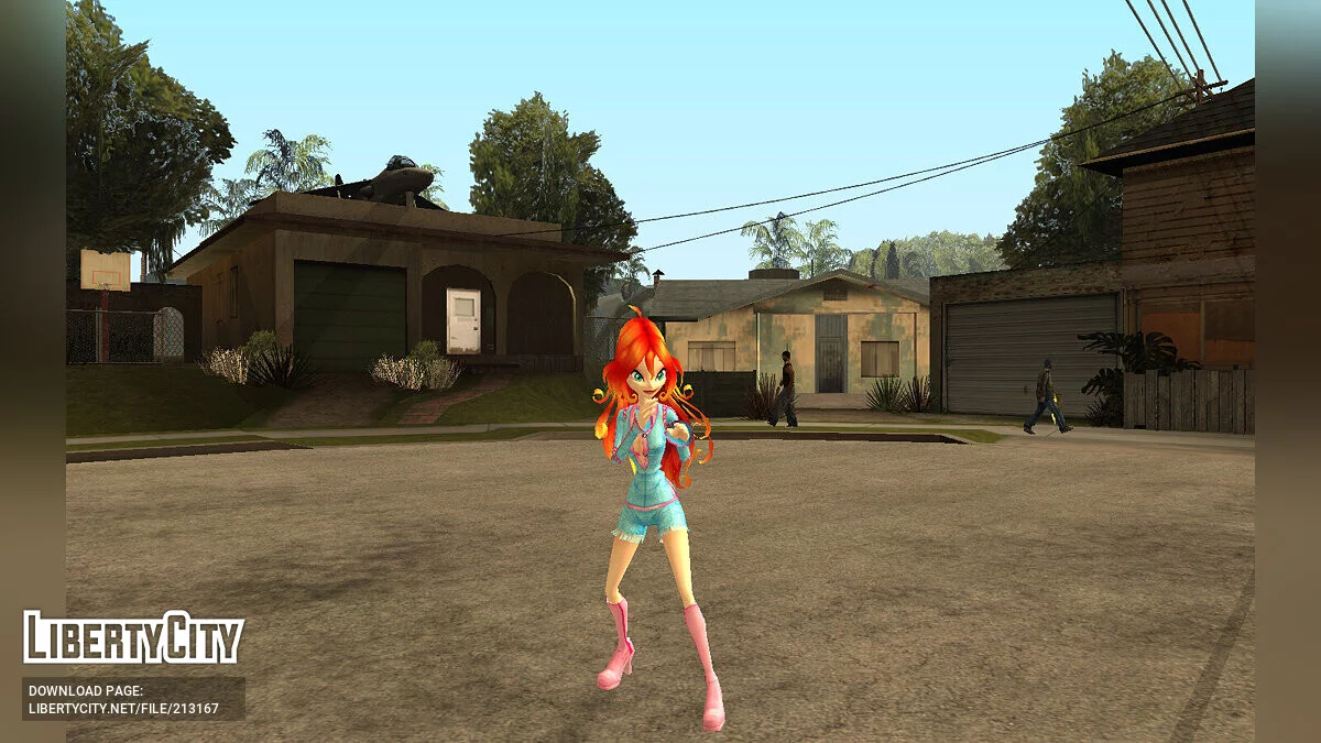 DDR Winx Club Full Characters pack / GTA San Andreas