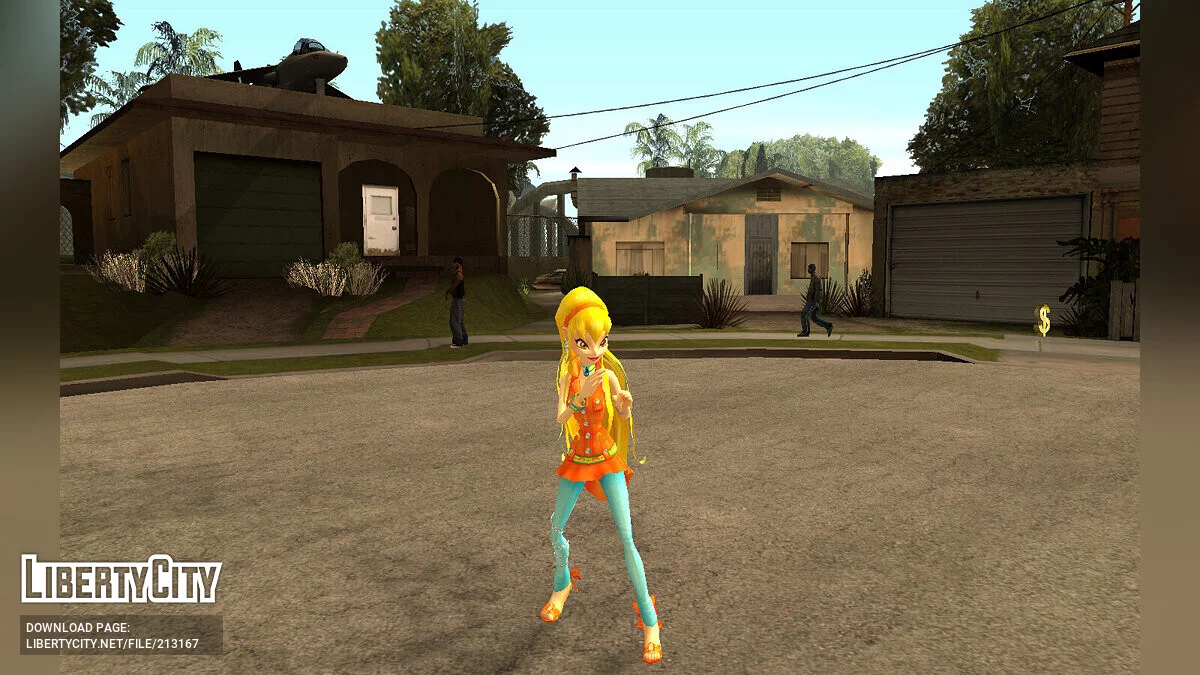 DDR Winx Club Full Characters pack / GTA San Andreas