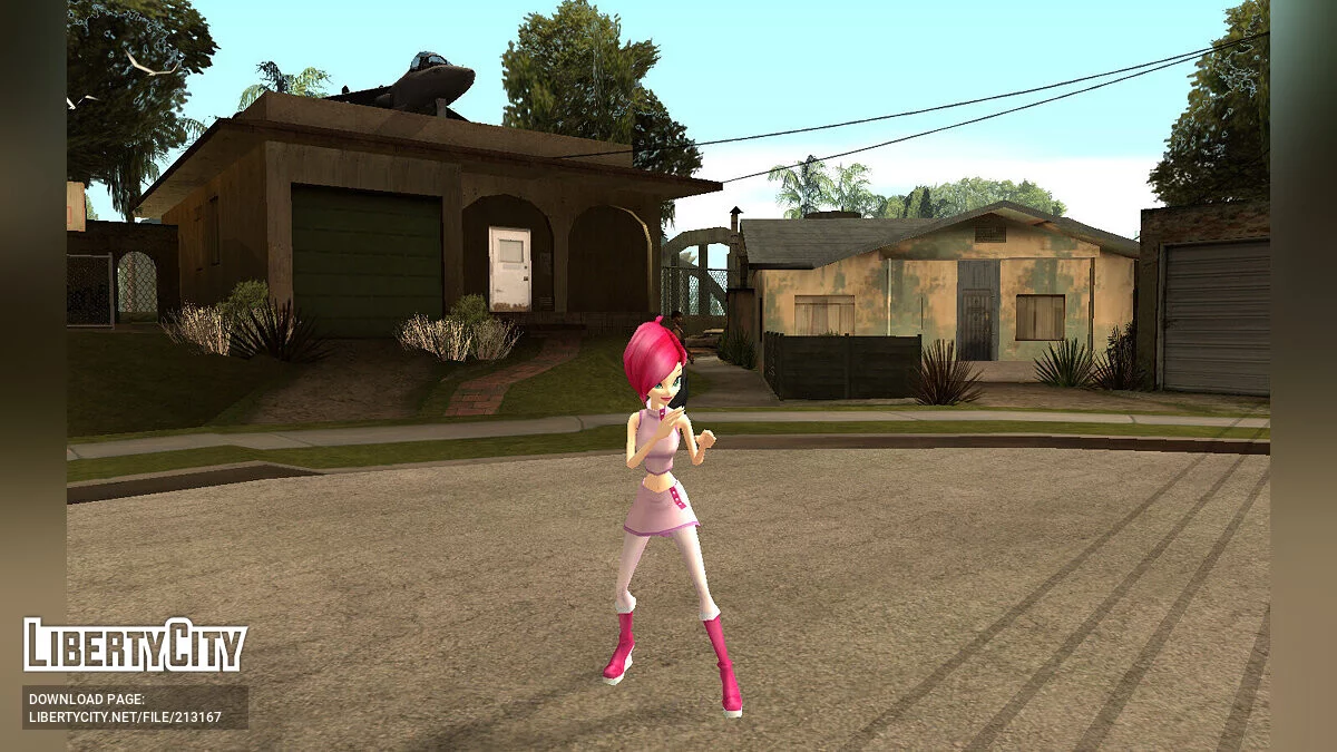DDR Winx Club Full Characters pack / GTA San Andreas