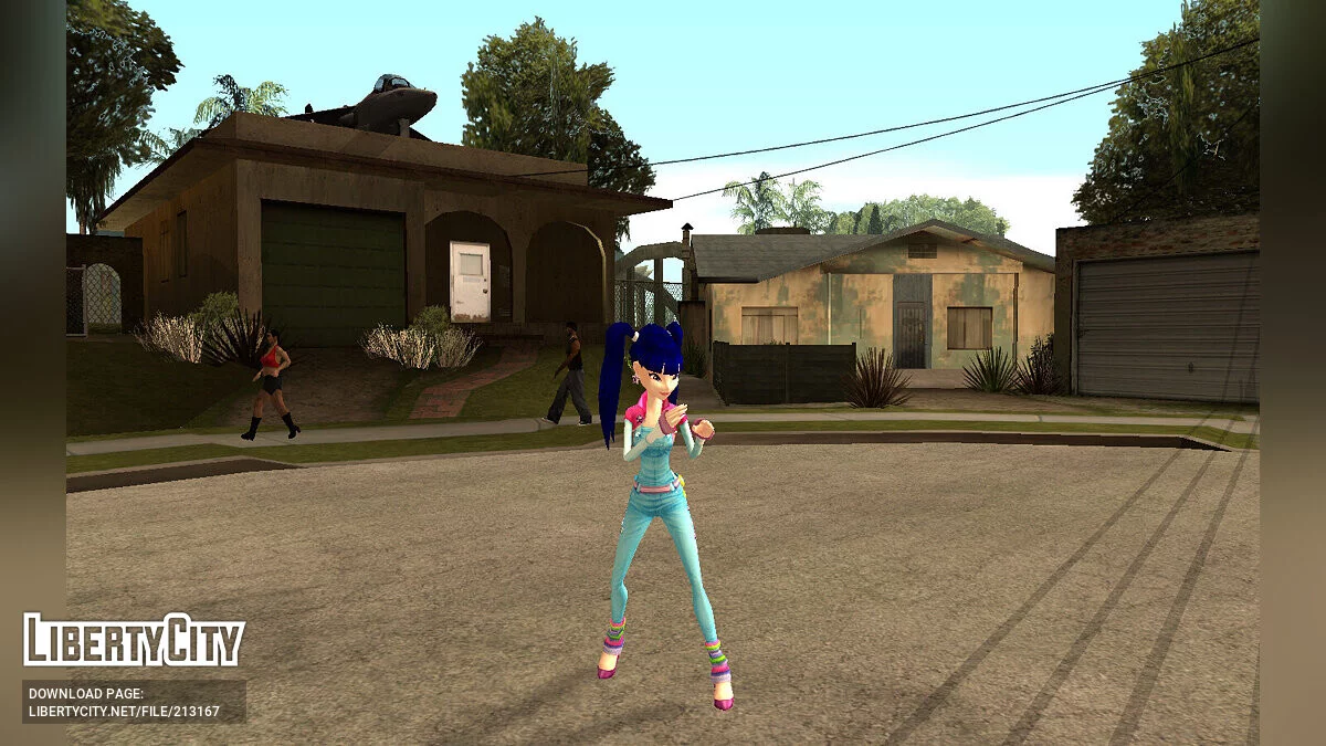 DDR Winx Club Full Characters pack / GTA San Andreas