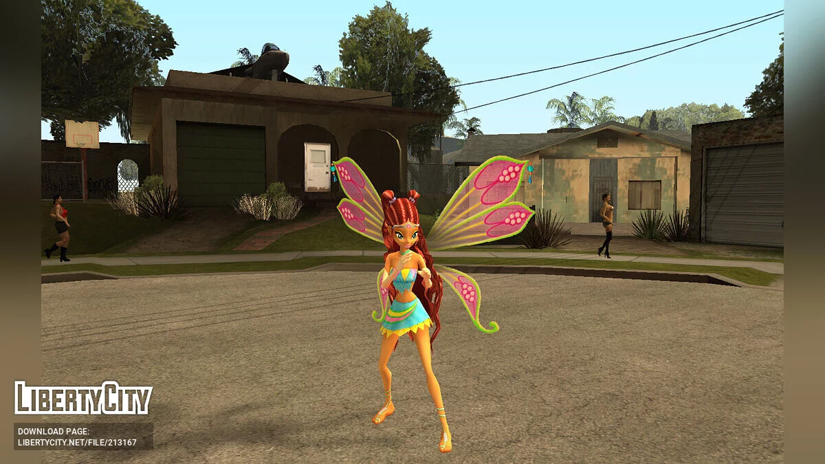 DDR Winx Club Full Characters pack / GTA San Andreas