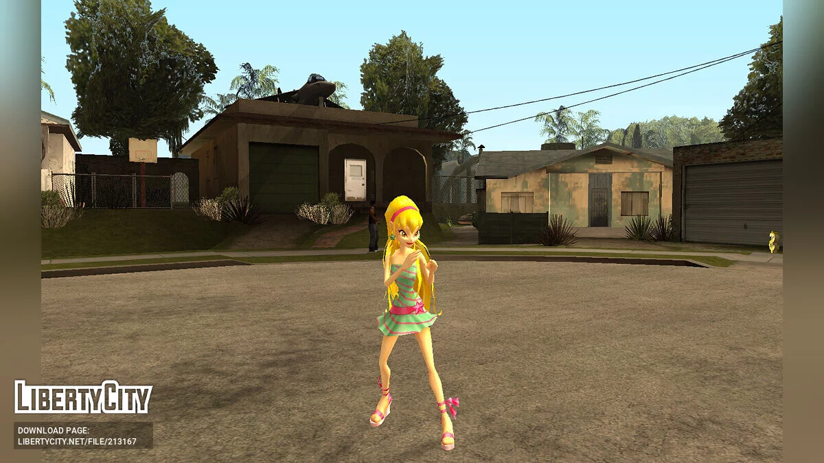 DDR Winx Club Full Characters pack / GTA San Andreas