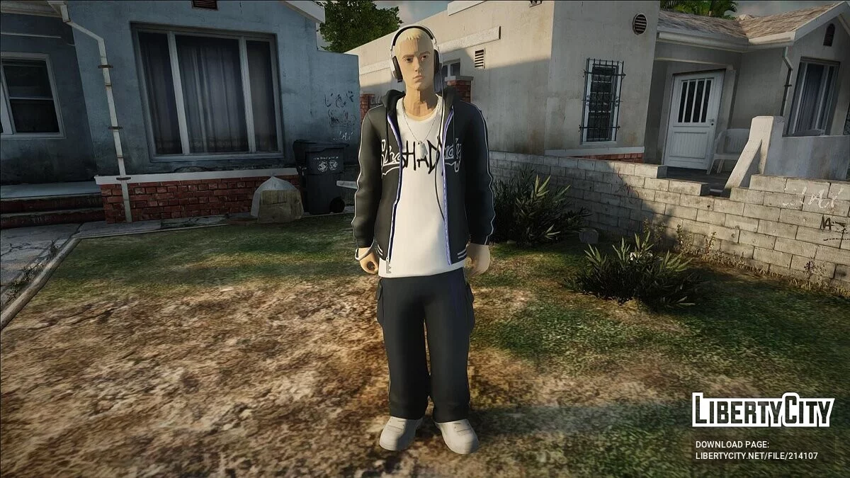 Zbiór skinów Eminema z gry Fortnite / GTA San Andreas