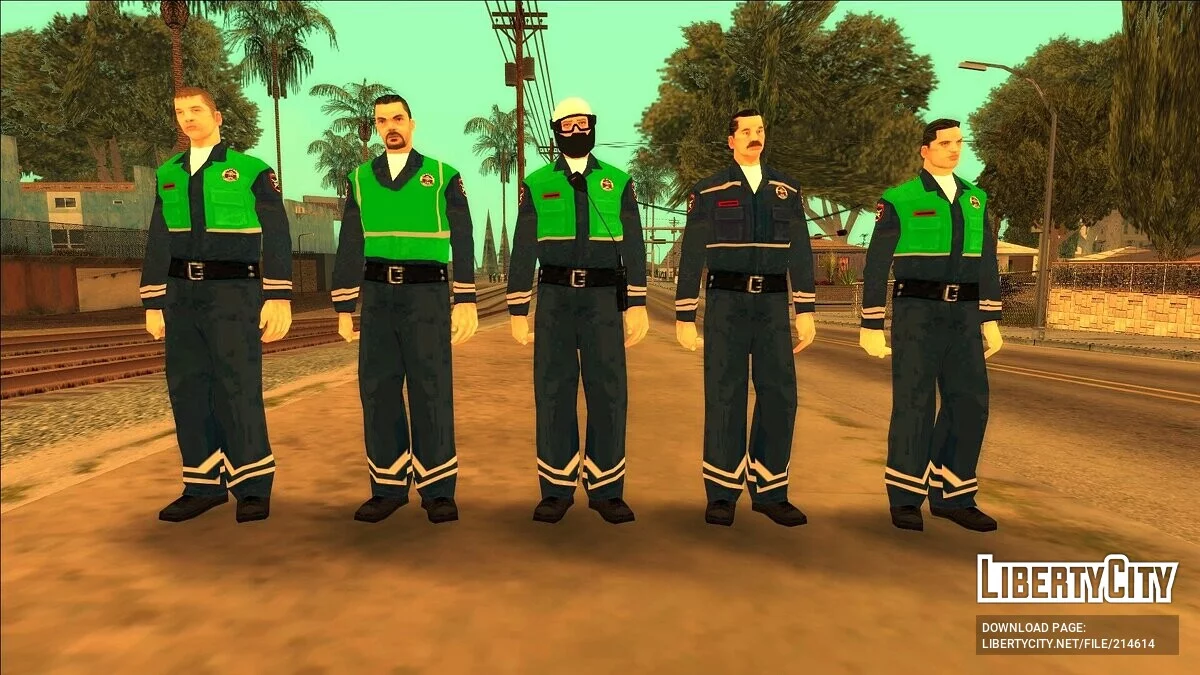 内政部和俄罗斯卫队+ PedFuncs / GTA San Andreas