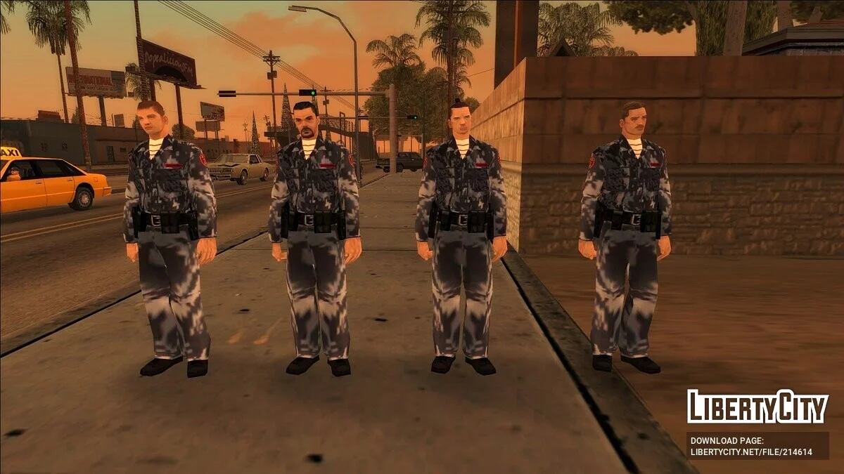 内政部和俄罗斯卫队+ PedFuncs / GTA San Andreas