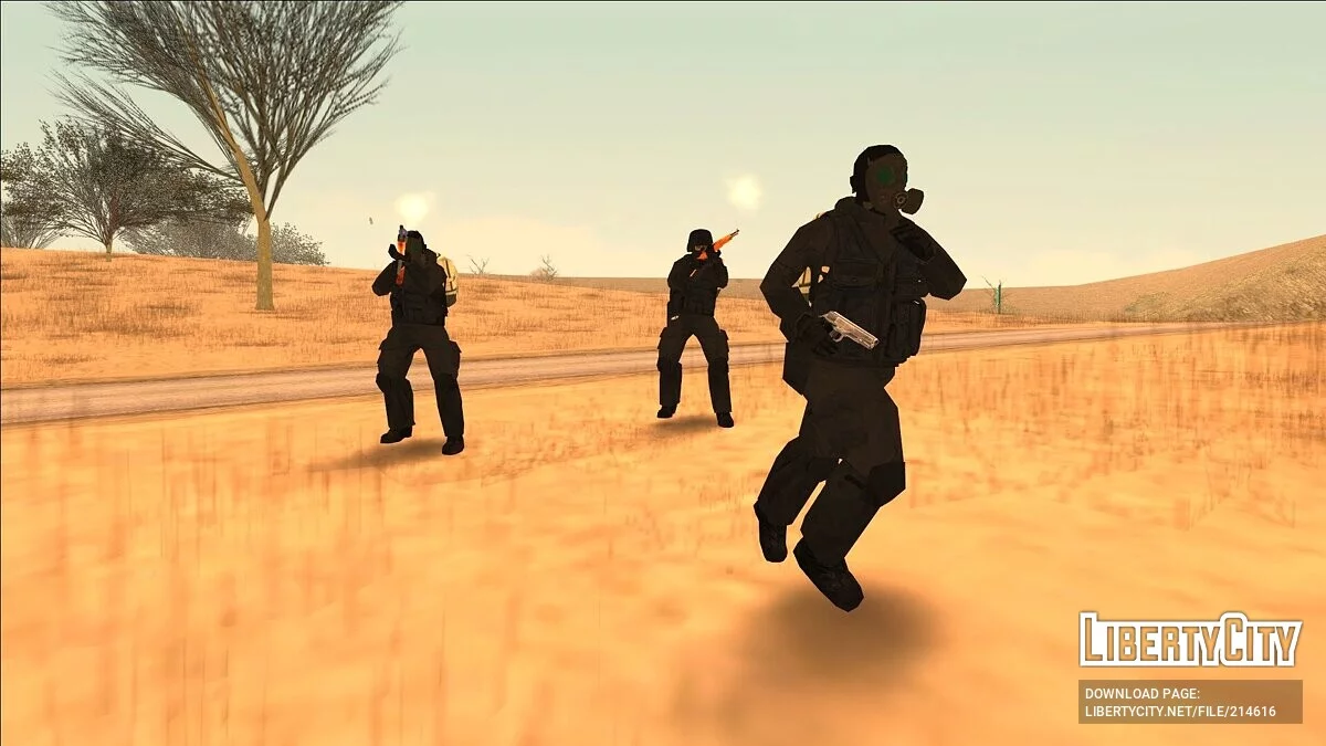 SAS (Special Air Service) - Особая воздушная служба / GTA San Andreas