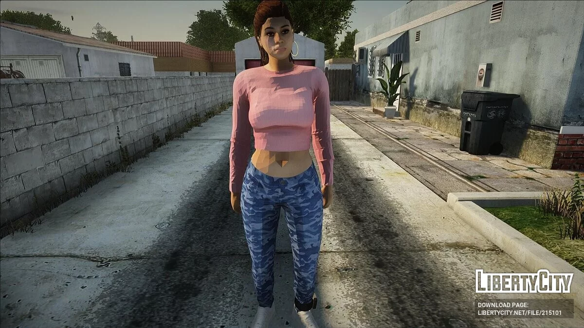 Pacote de skins de Lucia de GTA 6 / GTA San Andreas