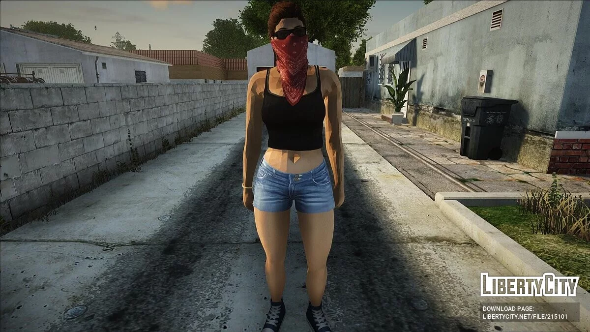 Pacote de skins de Lucia de GTA 6 / GTA San Andreas