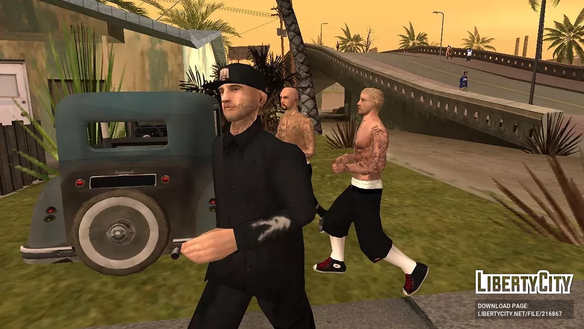 Pacote de skin da Irmandade Ariana / GTA San Andreas